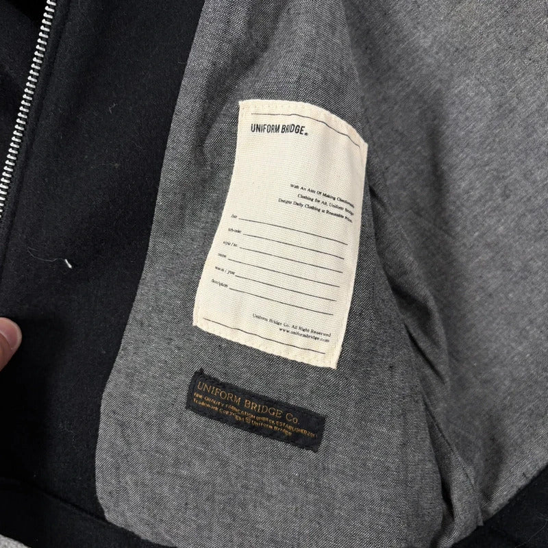 Uniform Bridge Detroit Wool Jacket Black S