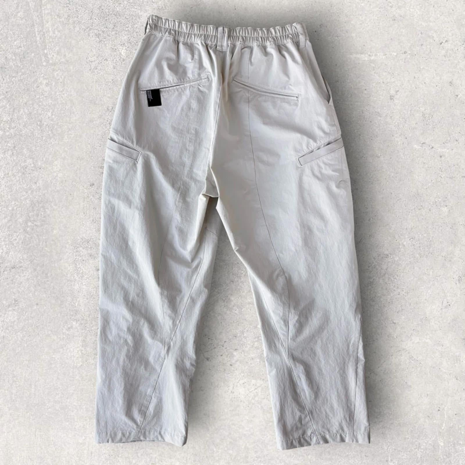 GOOPiMADE Baggy Wide Tech Pant Ivory M Korea Import Techwear