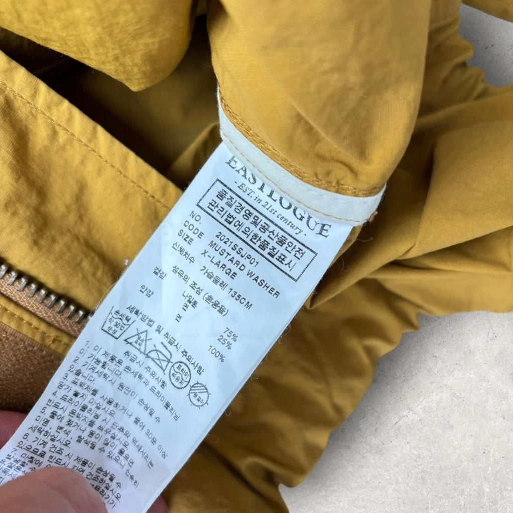 Eastlogue Utility Mountain Jacket Mustard XL