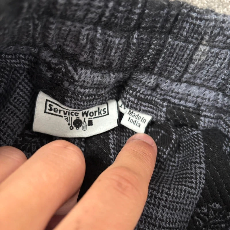 Service Works Thistle Plaid Trouser Grey M