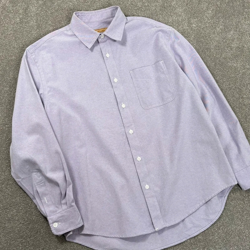 Frizmworks OG Oxford Oversized Shirt Purple M