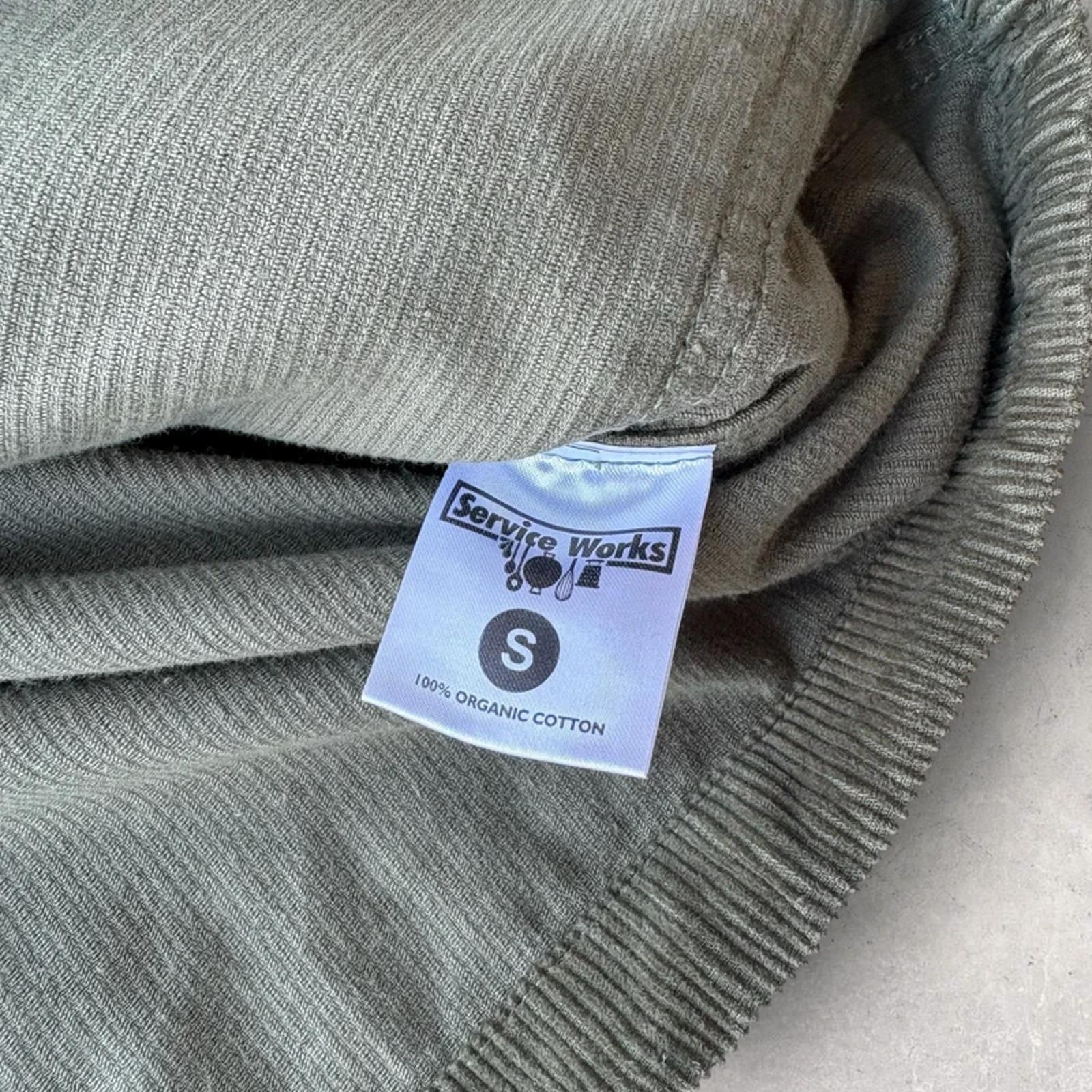 Service Works Cord Market Smock Olive Green S