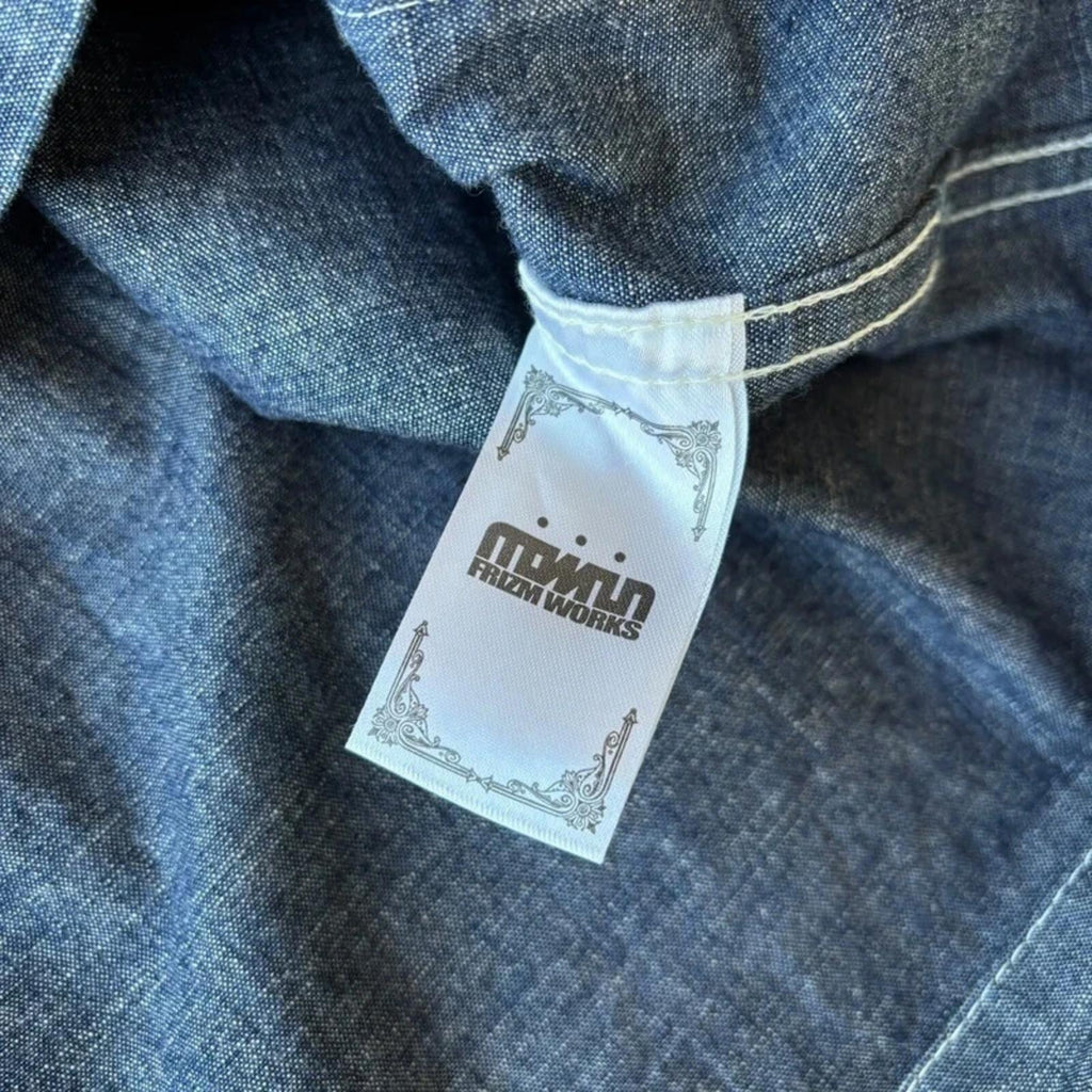 Frizmworks Denim Pullover Utility Smock Blue L