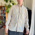 Eastlogue Asymmetric Utility Shirt Beige XL