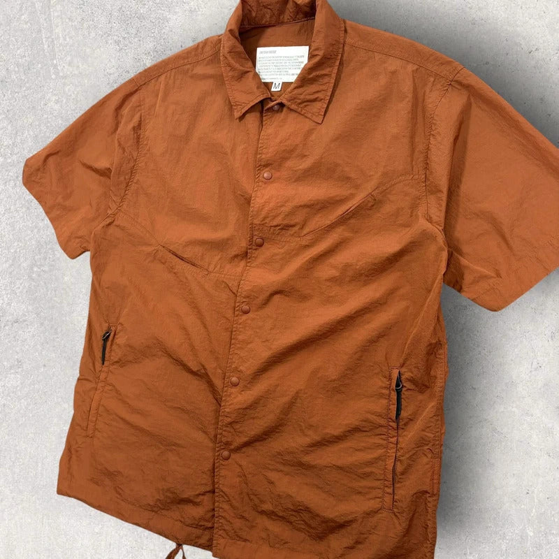Uniform Bridge Bermuda Utility Shirt Rust M