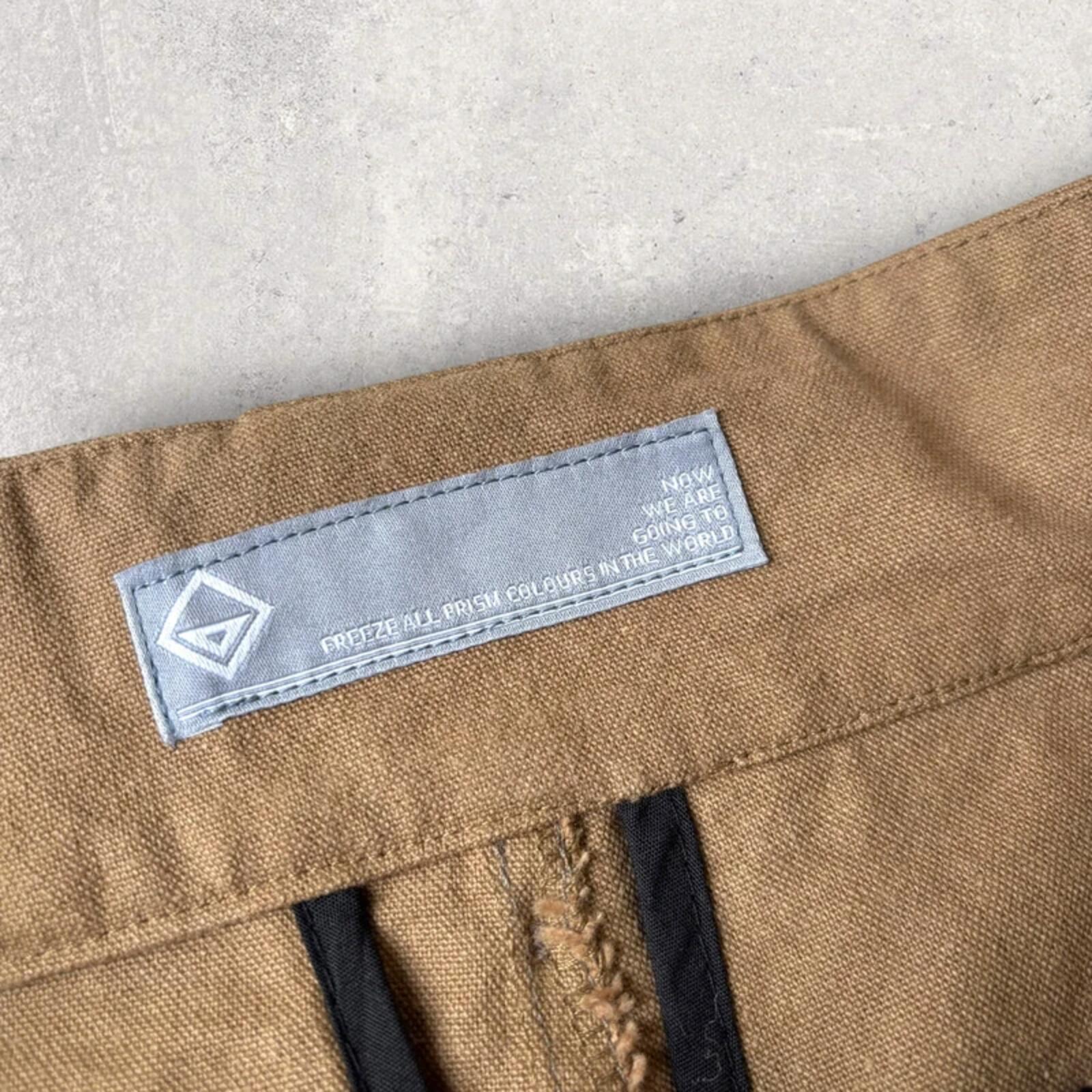 Frizmworks Double Pleat Tapered Pant Beige W32