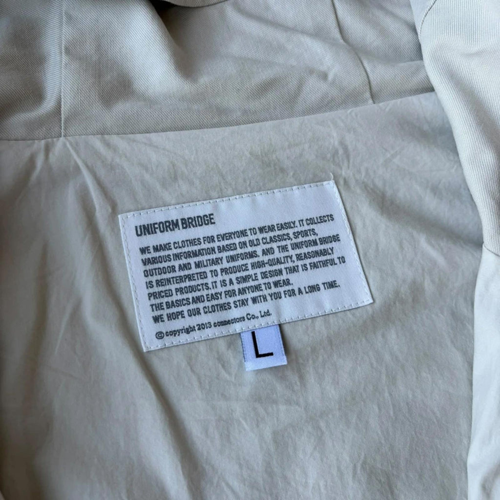 Uniform Bridge Utility Mountain Jacket Ivory L Techwear