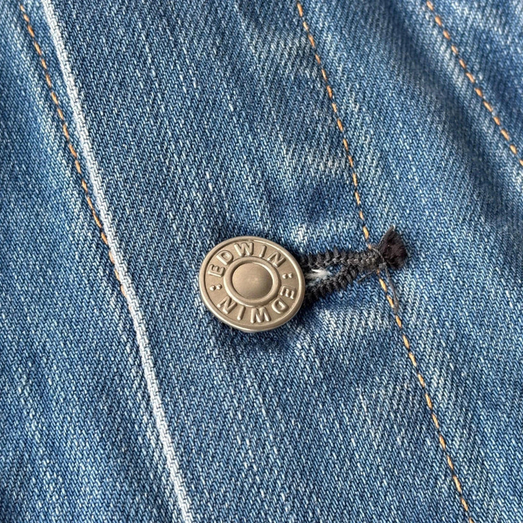Edwin G Jean Raw Denim Cropped Jacket  S