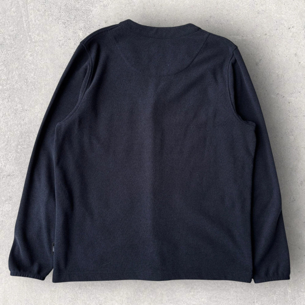 Norse Projects Vidar Polartec Fleece Cardigan Navy Size L