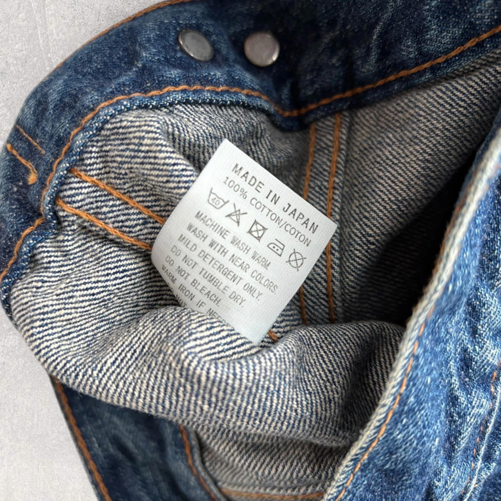 Orslow Trucker Denim Jacket – Indigo – XXS