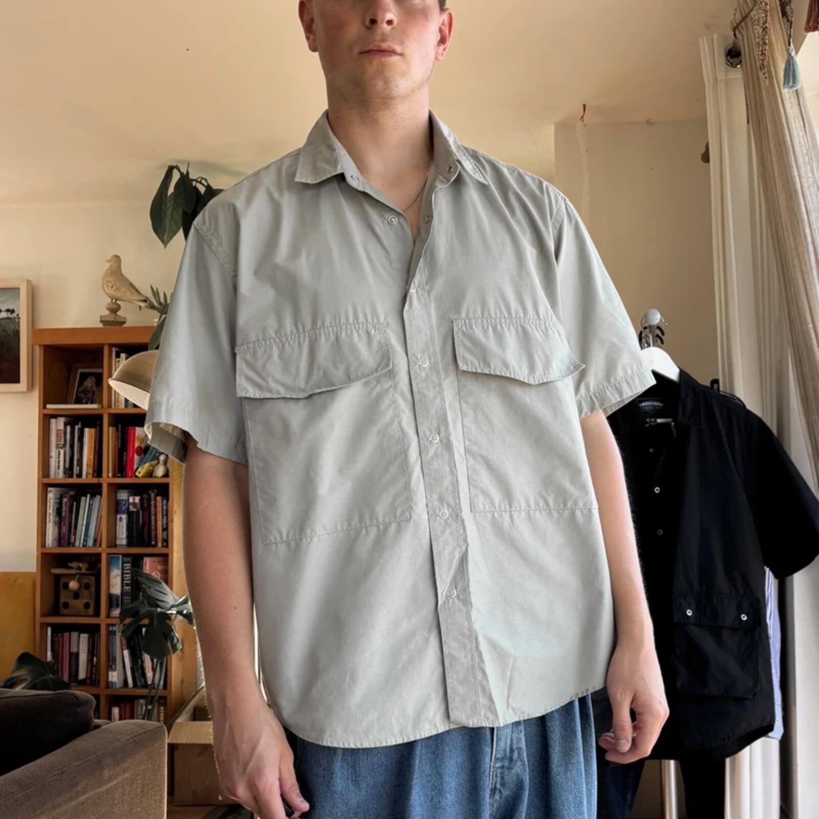 Frizmworks Double Pocket Utility Shirt Ash Grey M
