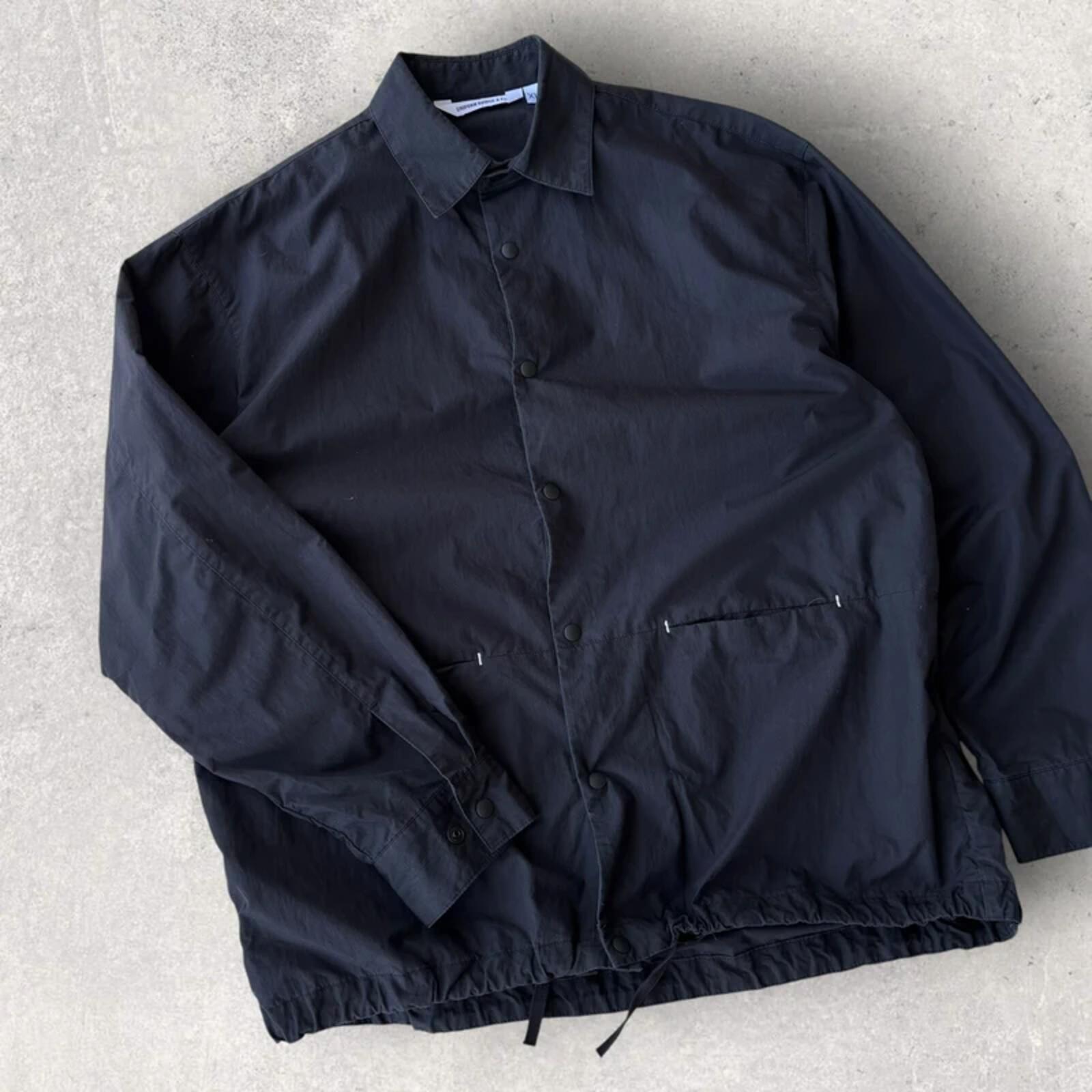 Uniform Bridge Two Pocket Utility Overshirt Black XL