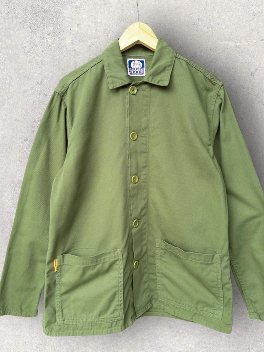 Service Works Trade Overshirt Olive Size XS