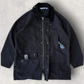 Uniform Bridge Mid Length Utility Coat Black L