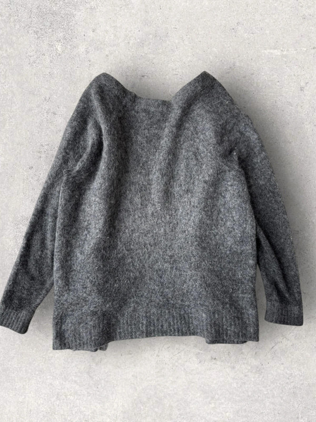 Acne Studios Raya Mohair Cardigan Grey S
