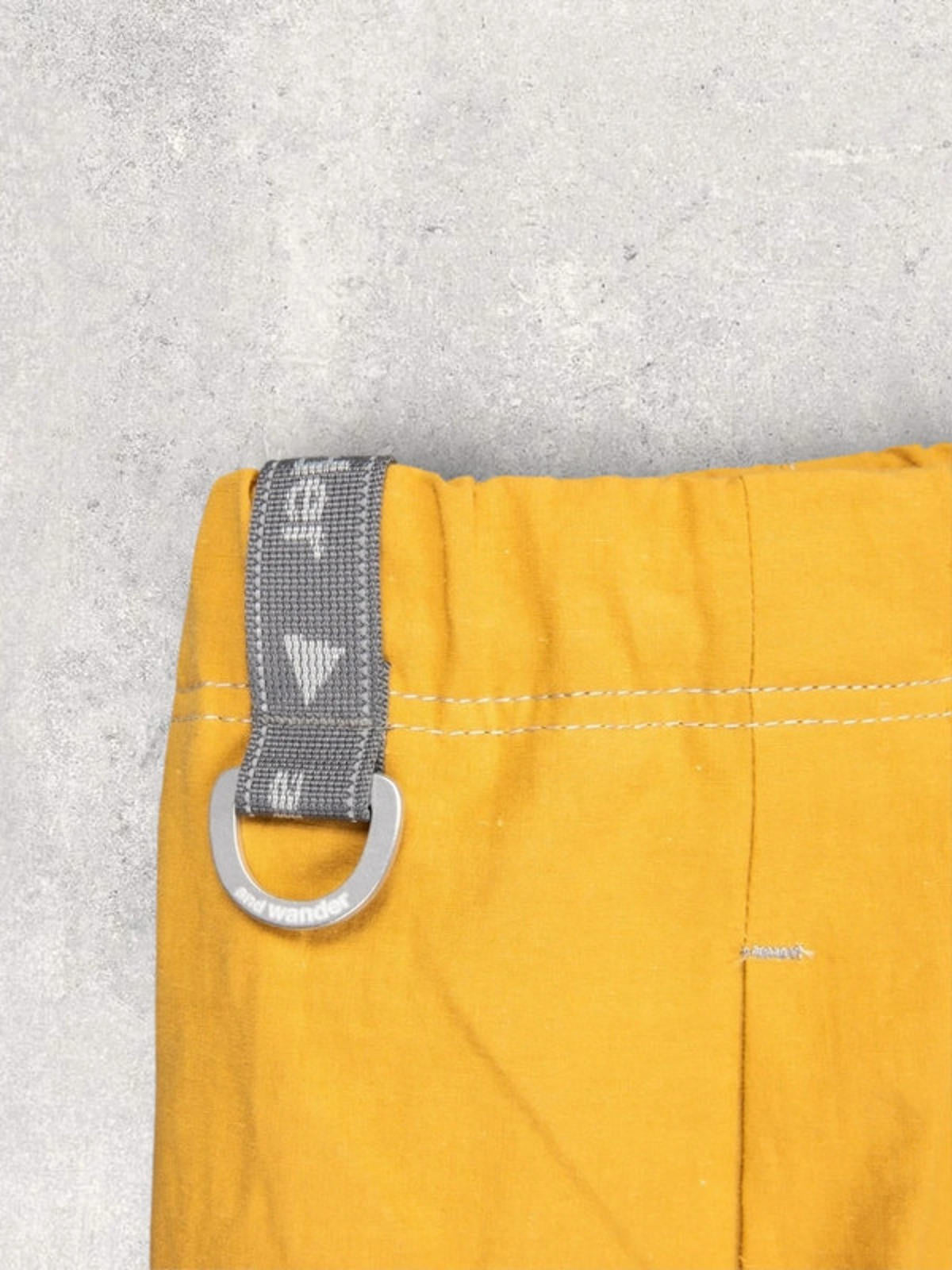 And Wander Linen Trousers | Yellow | Size XL