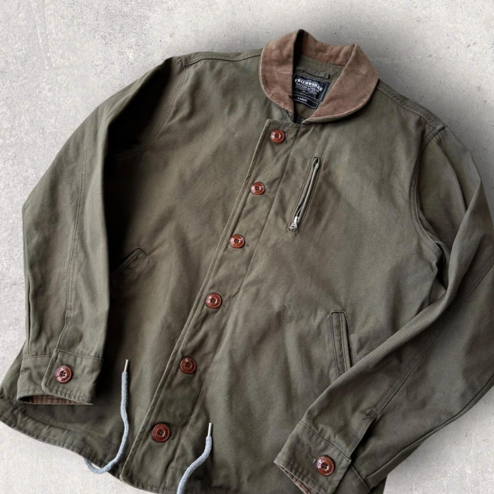Frizmworks Durable N-1 Deck Jacket Olive L