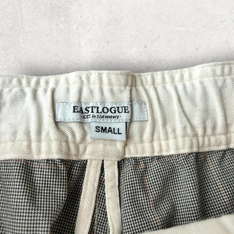 Eastlogue Utility Check Cargo Pant Grey S