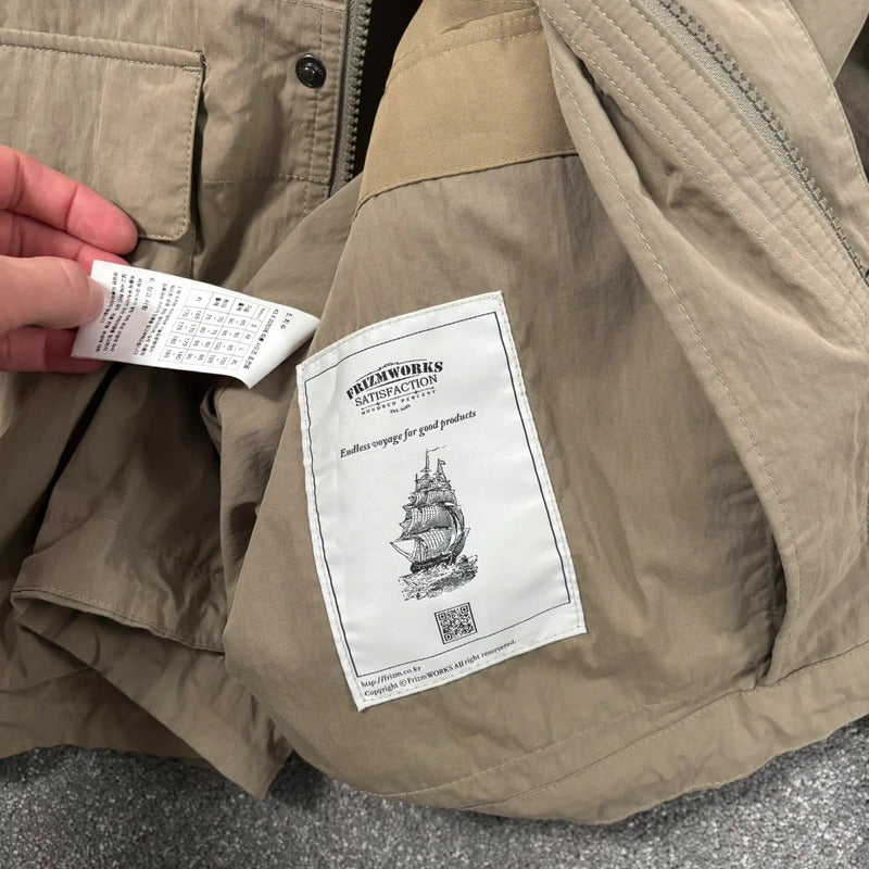 Frizmworks CN Utility Wind Parka Light Khaki L