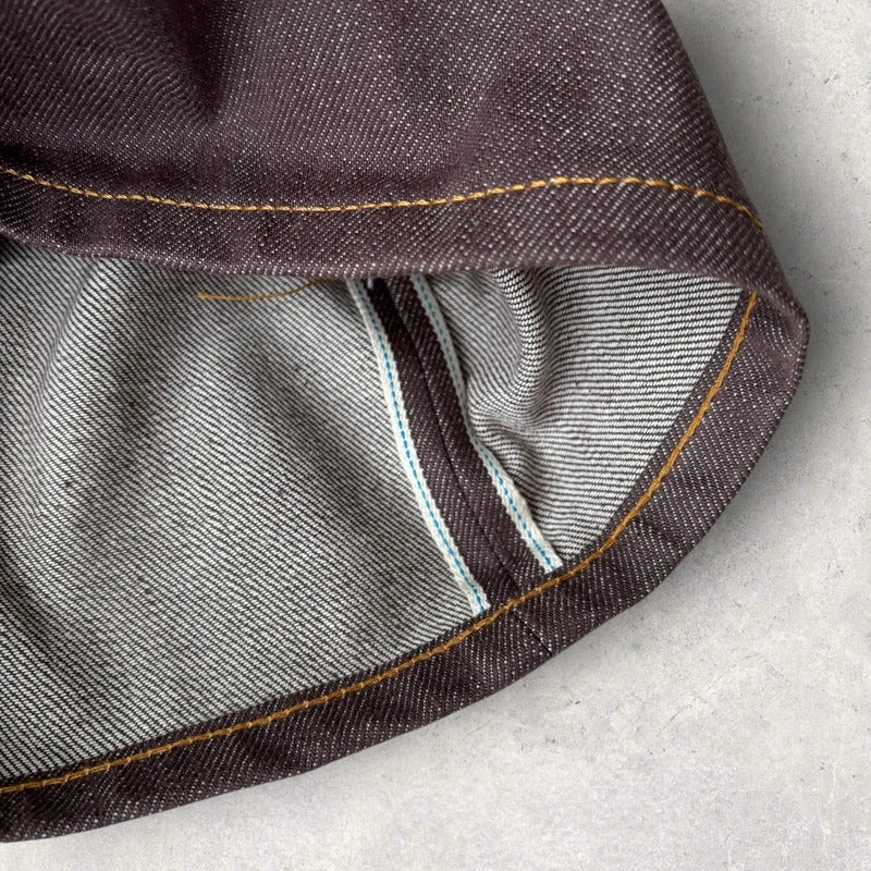 Frizmworks X Karson Selvedge Denim Short Brown W34