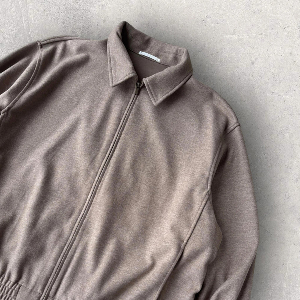 Uniqlo Wool Harrington Jacket Beige Size XL