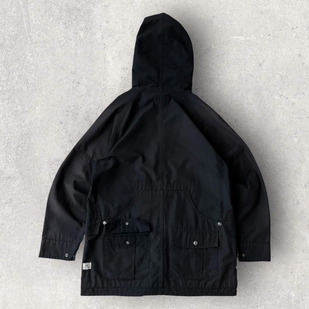 Sassafras Gardener Tech Utility Coat Black S