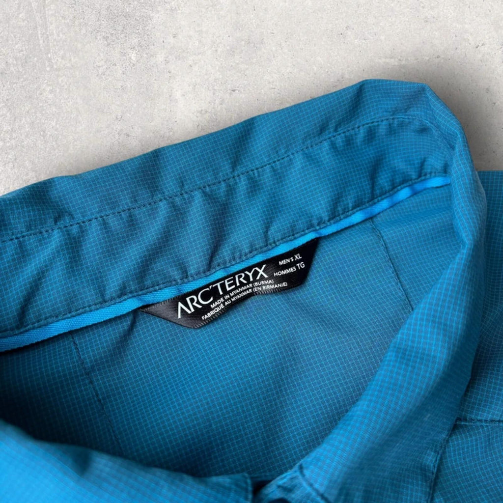 Arc'teryx Elaho Trekking Shirt Blue XL