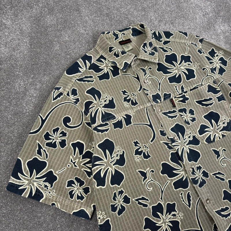 Vintage Gramicci Floral Shirt Sage L
