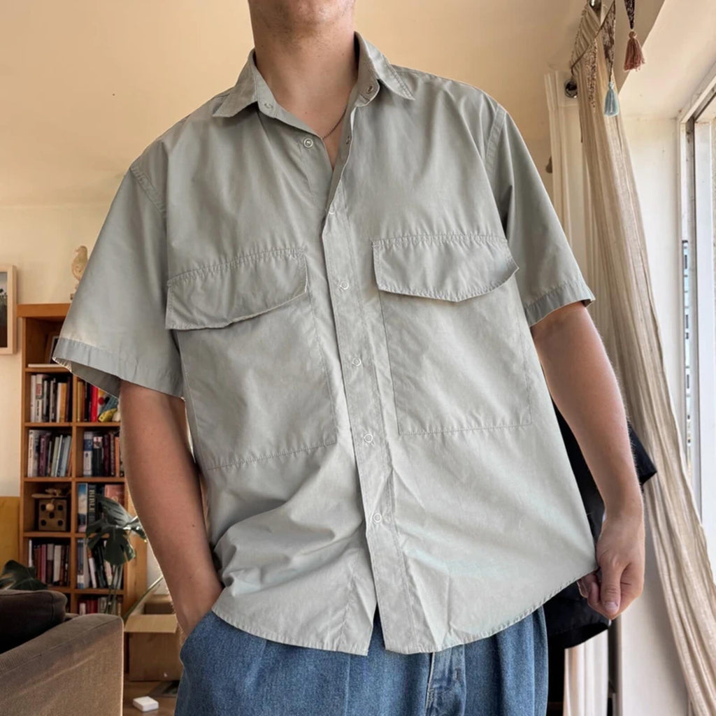 Frizmworks Double Pocket Utility Shirt Ash Grey M