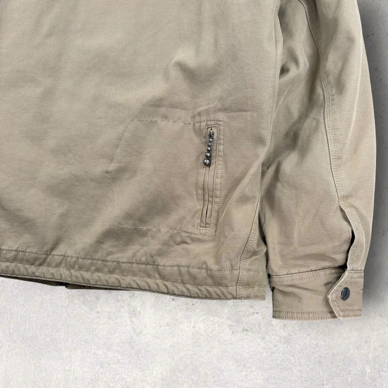 Frizmworks Canvas Work Jacket Khaki XL