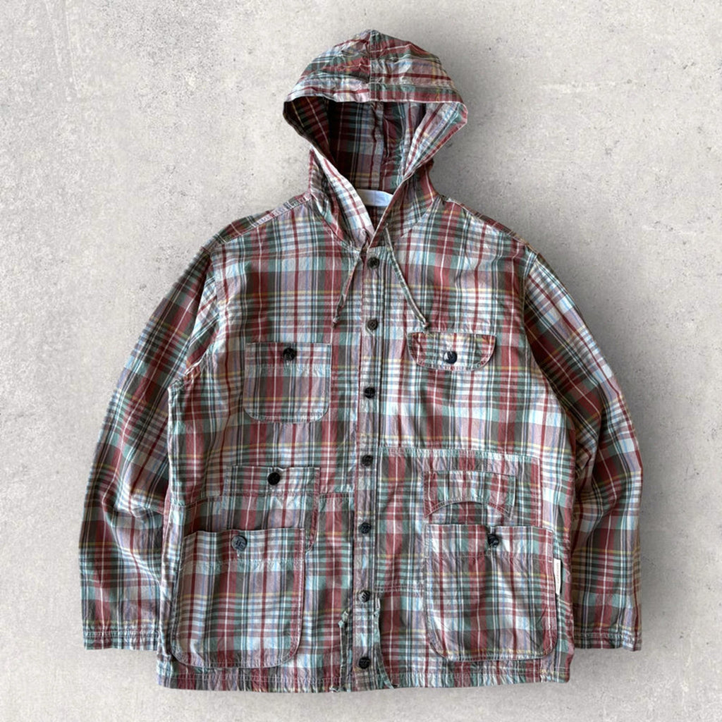 Hai Sporting Gear Vintage Issey Miyake Plaid Windbreaker M