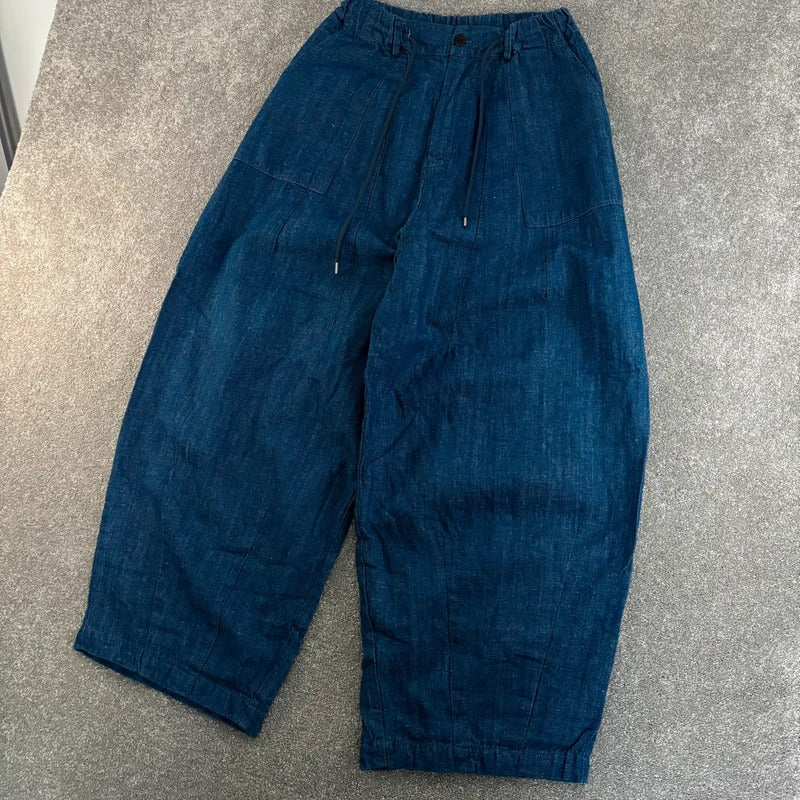 Frizmworks Linen Balloon Pant Indigo L