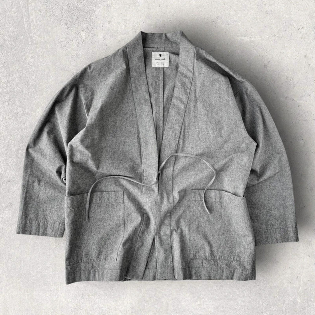 Snow Peak Noragi Kimono Jacket Grey M