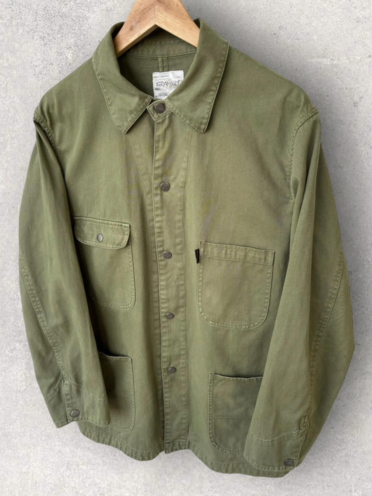 Gramicci Utility Overshirt Olive Size M