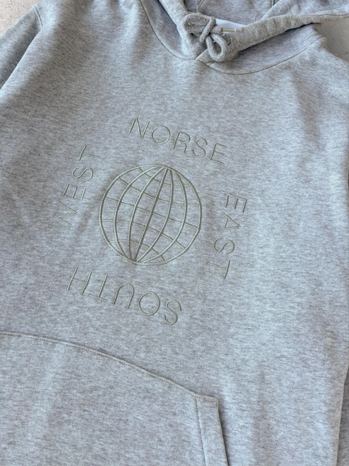 Norse Projects x Matt Luckhurst Limited Hoodie Grey Size S