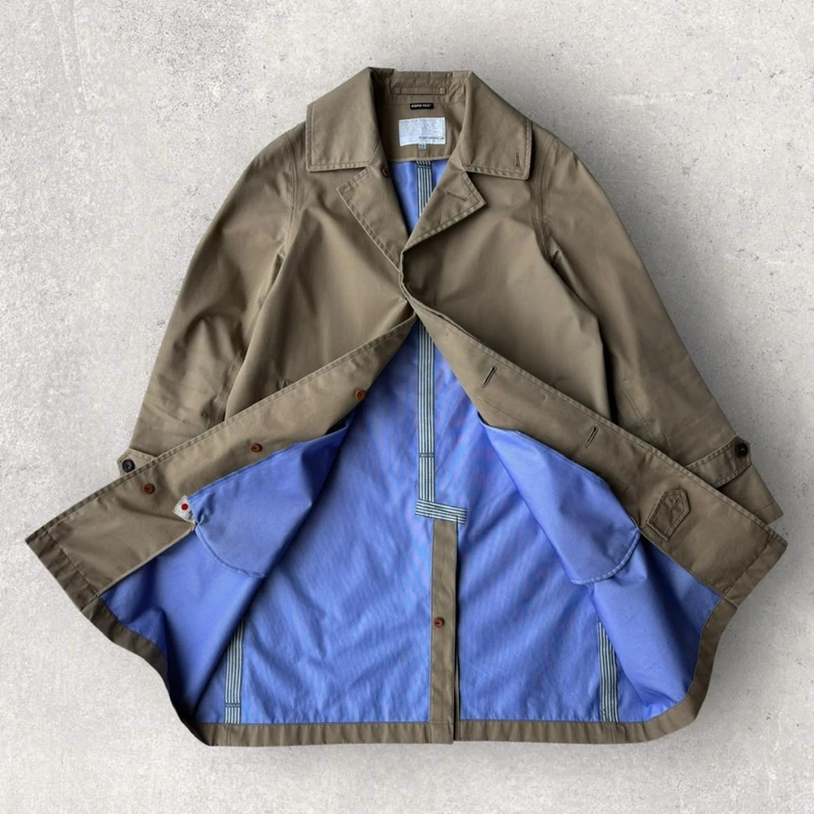 Nanamica Gore-Tex Overcoat Beige S Japan Techwear