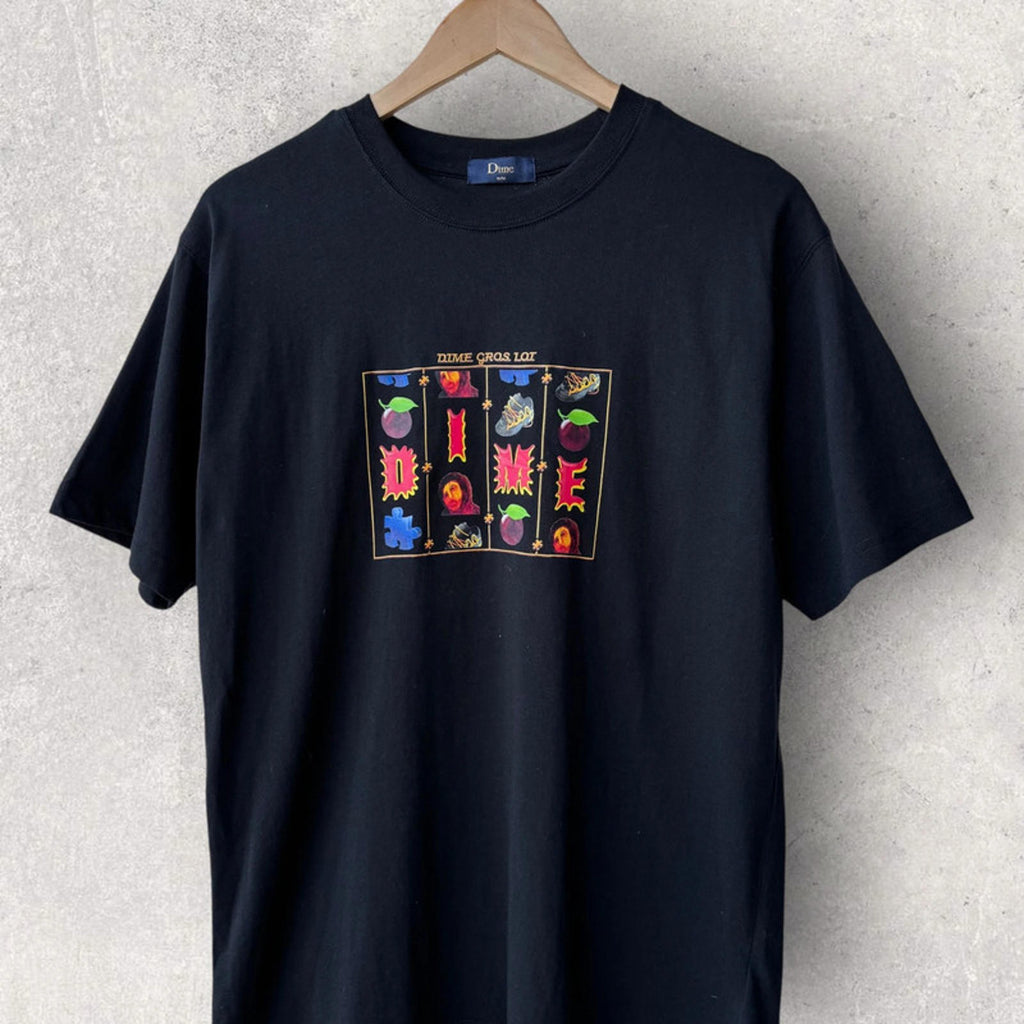 Dime VLT Graphic T-Shirt Black Size M