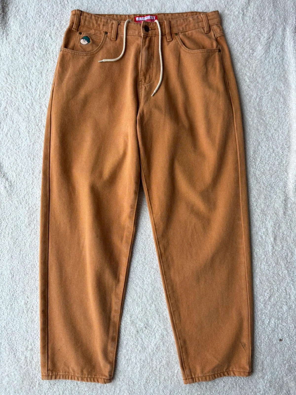Butter Goods Baggy Santuso Denim Jeans Tan W32
