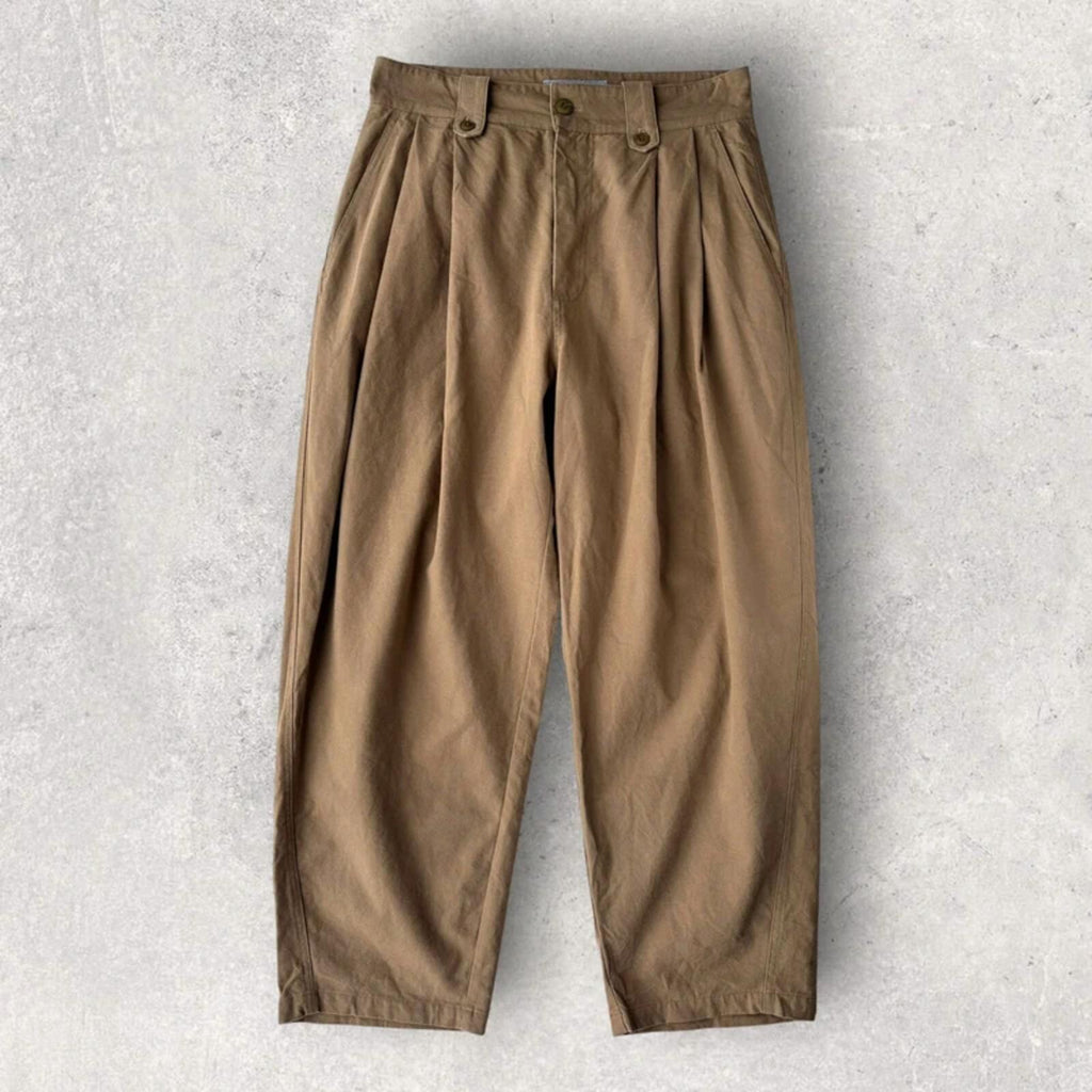 Frizmworks Double Pleat Tapered Pant Beige W32