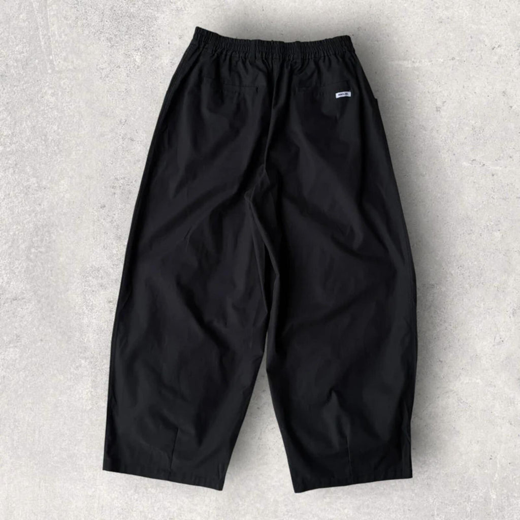 Anglan Pleated Wide Balloon Pant Black L