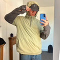 Snow Peak Hooded Tech Half Anorak Sage S