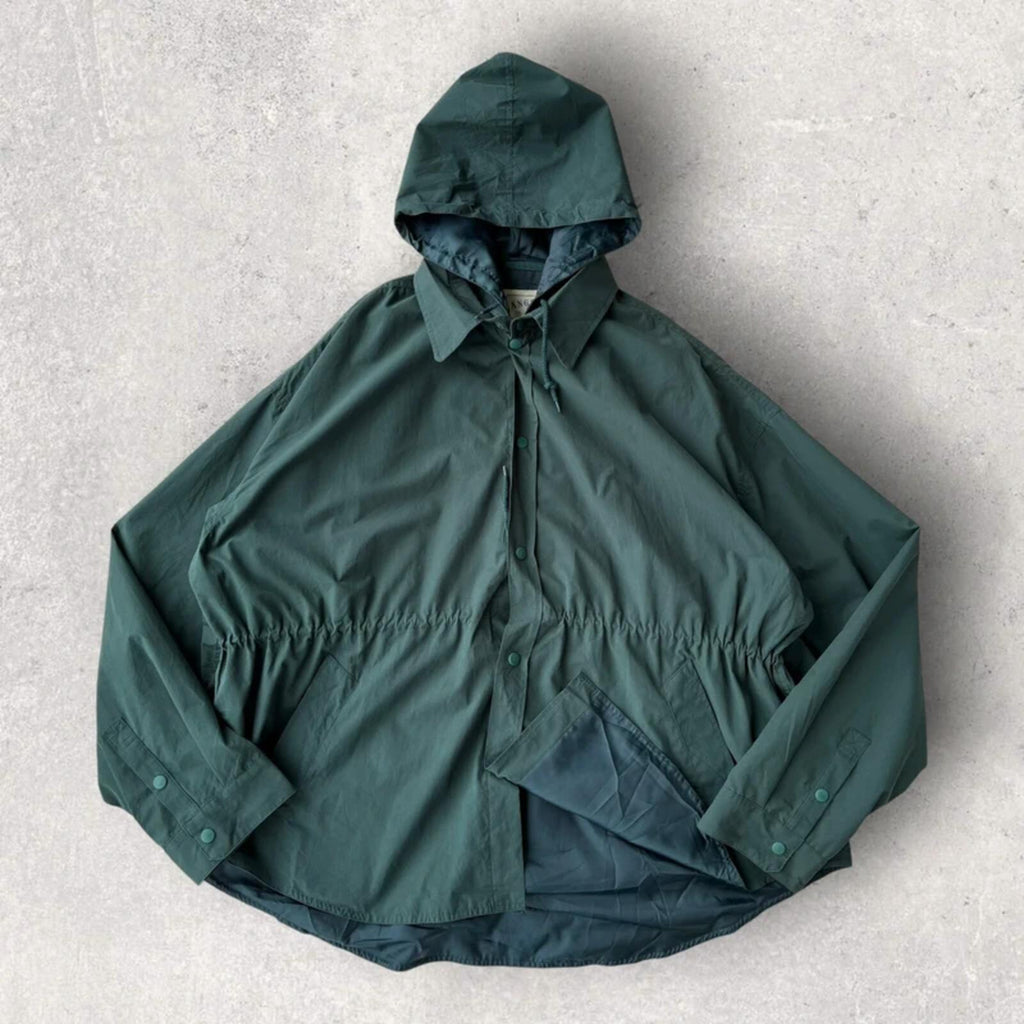 Anglan Oversized Shirt Jacket Green XL