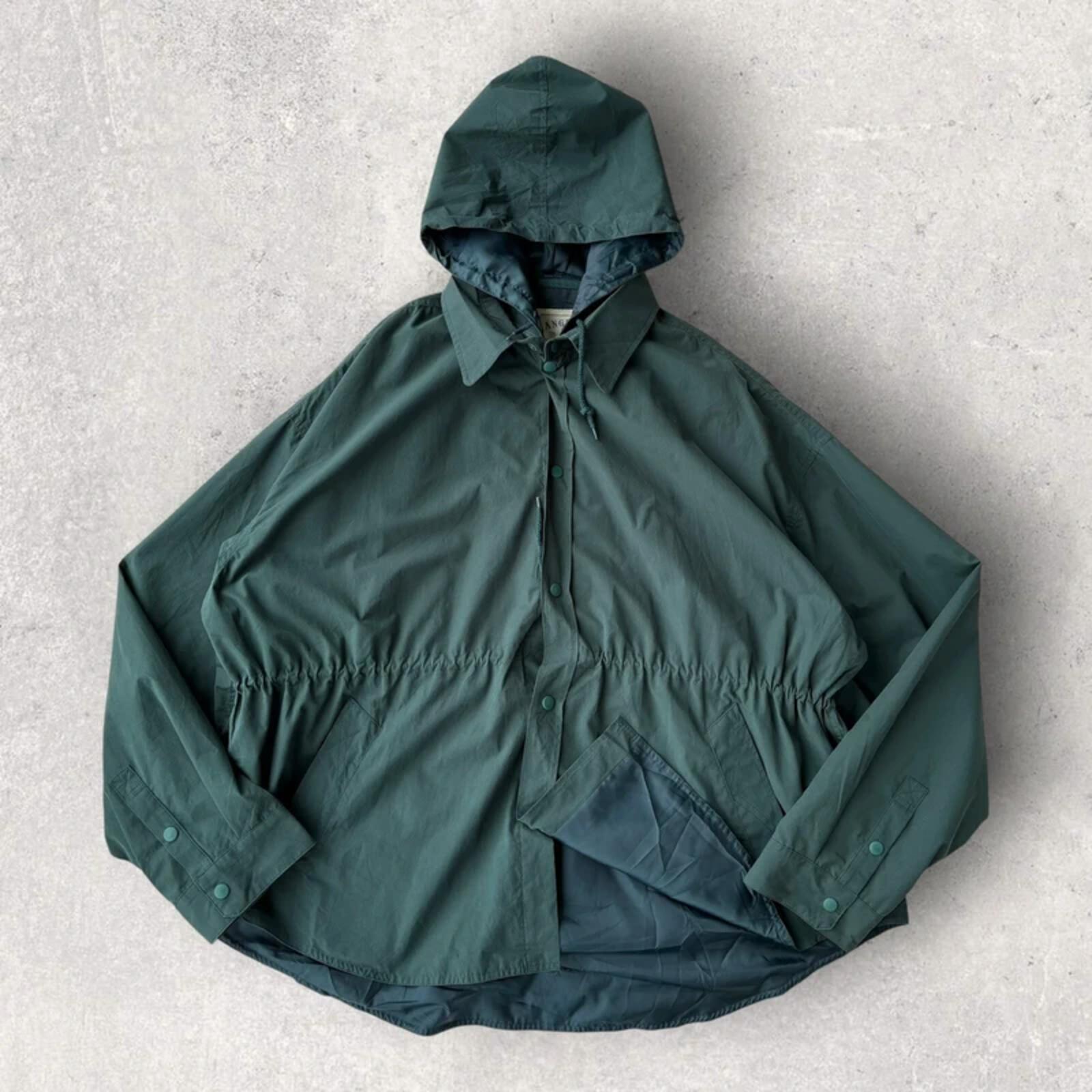 Anglan Oversized Shirt Jacket Green XL