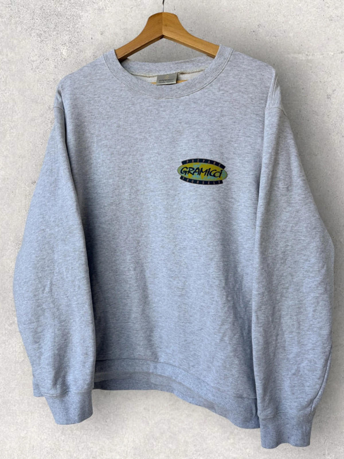 Gramicci Prepare Yourself Graphic Sweatshirt Grey Size M