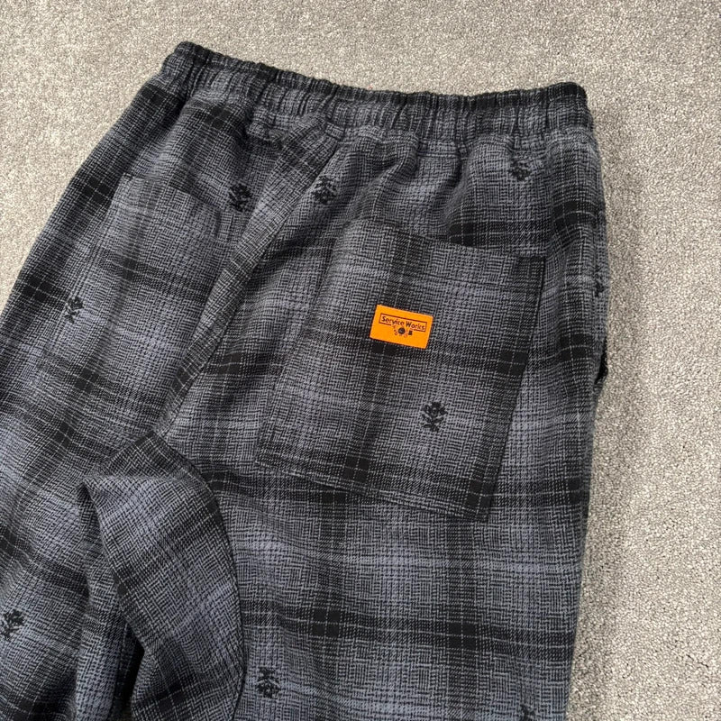 Service Works Thistle Plaid Trouser Grey M