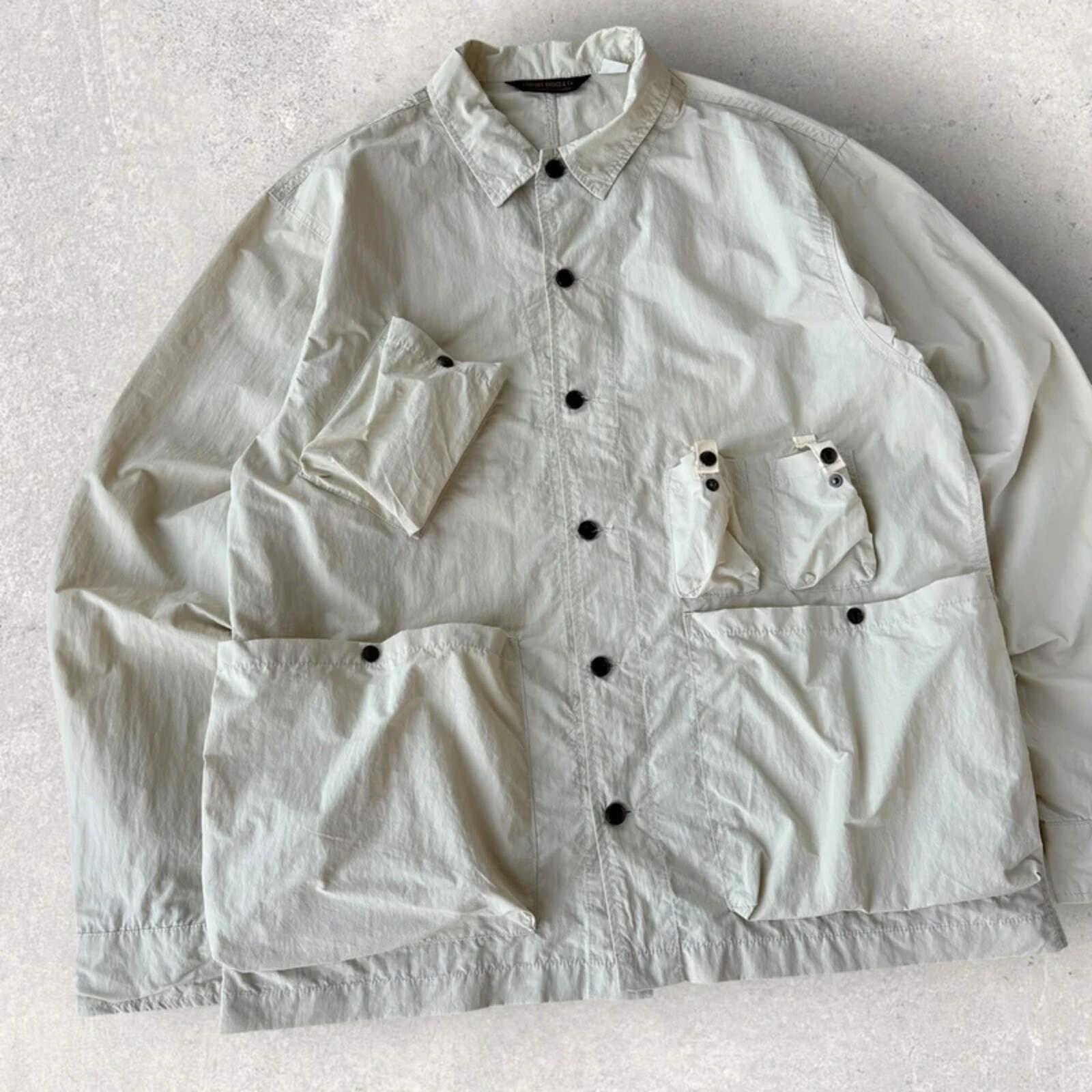 Uniform Bridge Ivory Field Utility Shacket XL