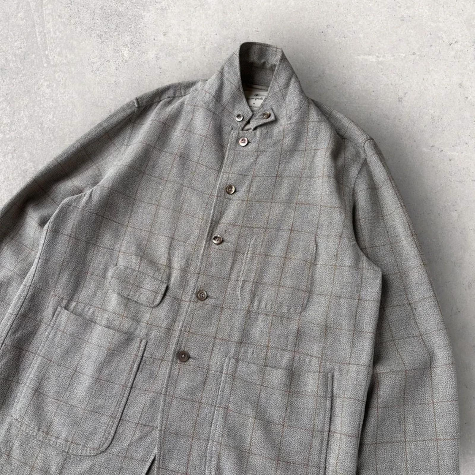 Snow Peak Linen Check Utility Jacket Beige M Japan Import Minimal