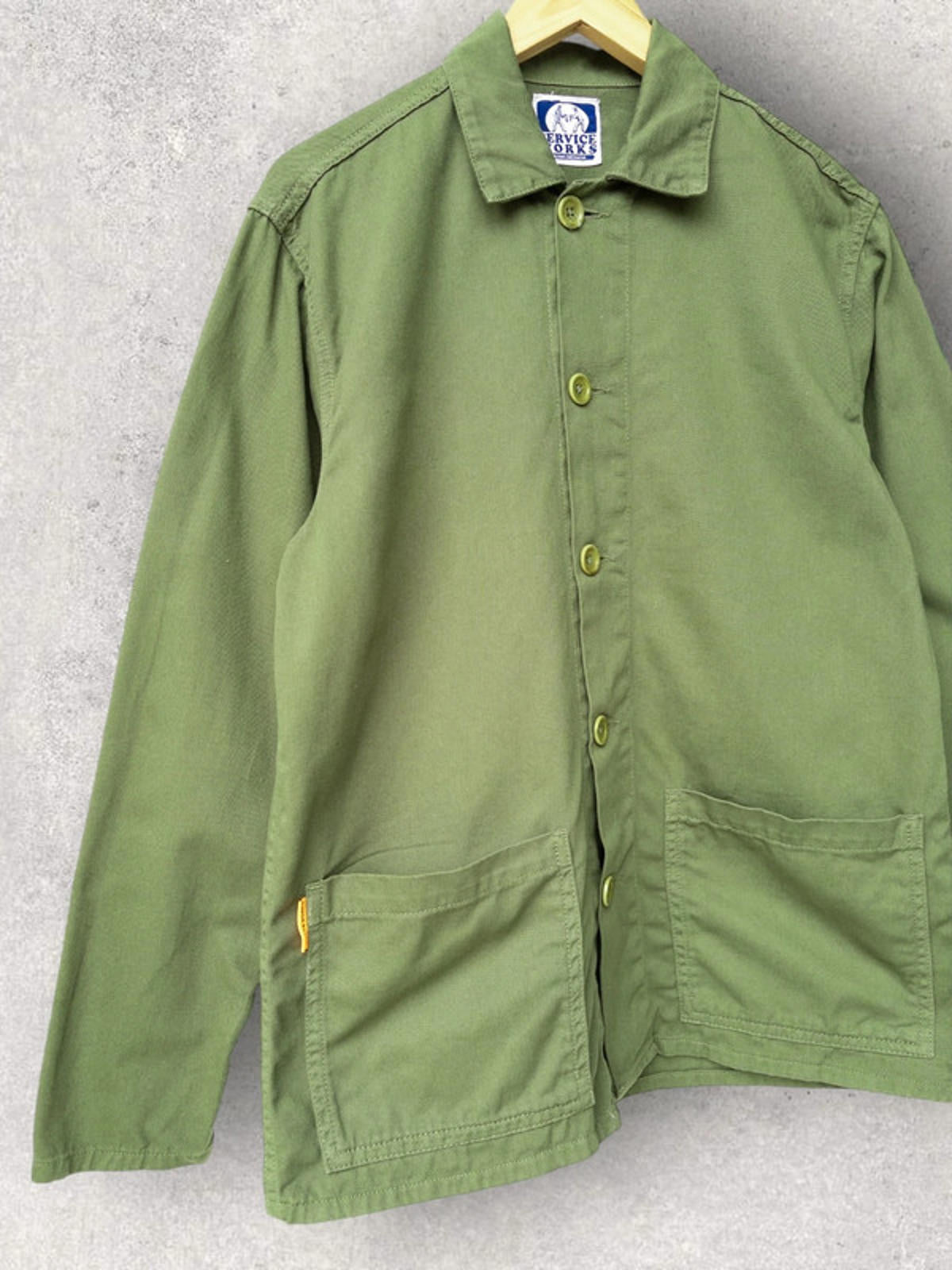 Service Works Trade Overshirt Olive Size XS