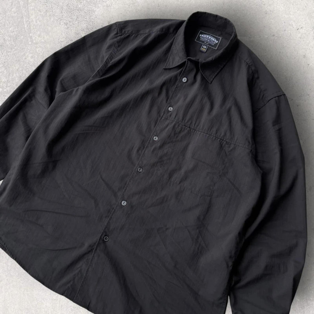 Frizmworks Lyocell Relaxed Shirt Black M
