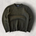 Frizmworks Lambswool Fisherman Knit Green S